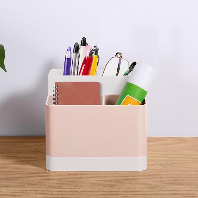 Poeland Desktop Storage Organizer Pencil Card Holder Box, Holders - Image 2