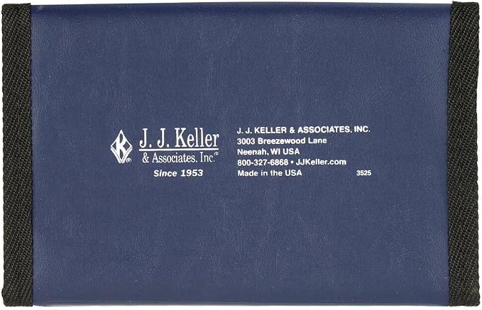 Compact Vinyl Document Holder, Fits in Most Truck Compartments, Durable Vinyl - Image 3