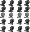 Strong Magnetic Clips, 20 Pack, 1.57 Inch, 40 mm, Refrigerator Magnet Clips by Makanu
