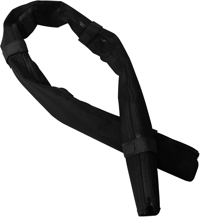 48inch Black Trolling Motor Cable Sleeve | Heavy-Duty Polyester 2" Diameter - Image 8