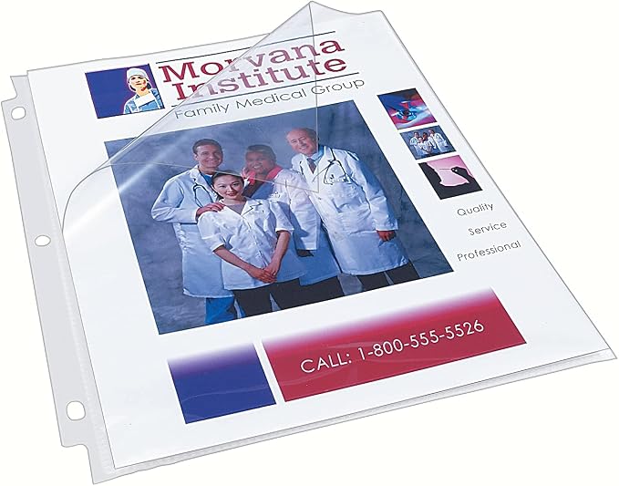 Avery Clear Super Heavyweight Sheet Protectors, Easy Load, 50 Document - Image 4