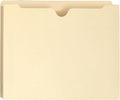 Smead File Jacket, Reinforced Straight-Cut Tab, 1-1/2" Expansion, Letter Size by SMEAD