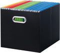 Oterri File Organizer Box, Portable Collapsible Cardboard File Folder Organizer by Oterri