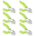 Single Hole Punch Metal Green, 1/4” Hole Puncher by Enday