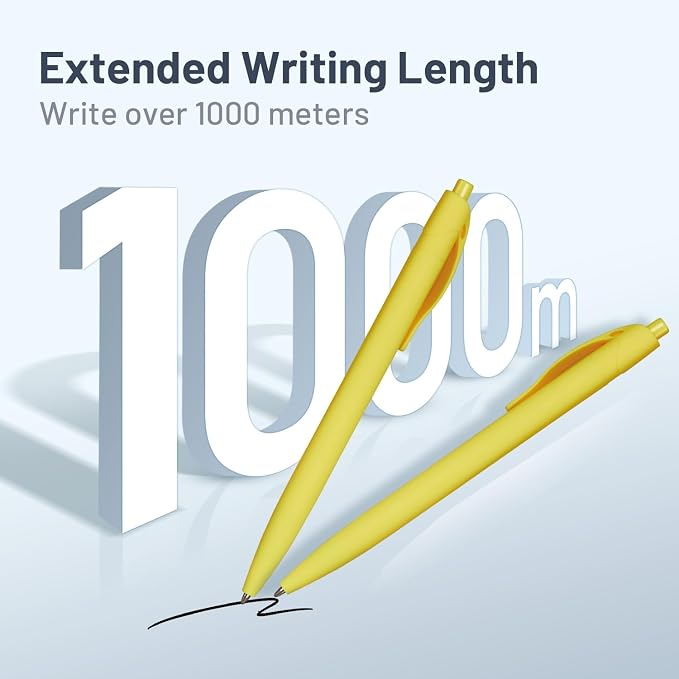 BallPoint Pens, 50 Pack, Bulk Pens, Click Pens - Image 4