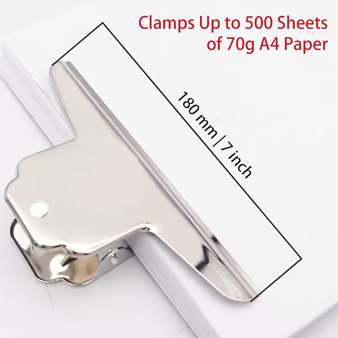Extra Large Bull Paper Clips, 7 Inch - Image 4