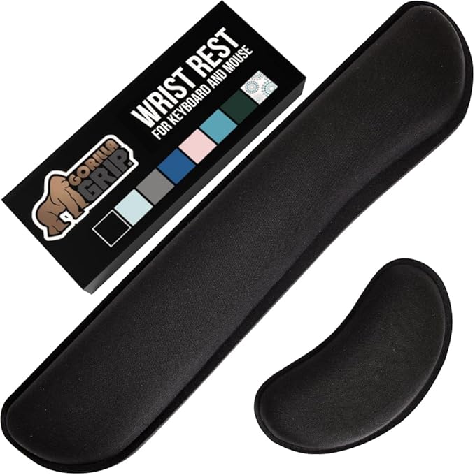 GORILLA GRIP Silky Memory Foam Wrist Rest by Unknown