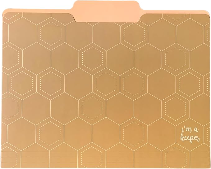 Steel Mill & Co. Set of 9 File Folders, Bees | Thick Sturdy Document Organizer - Image 6