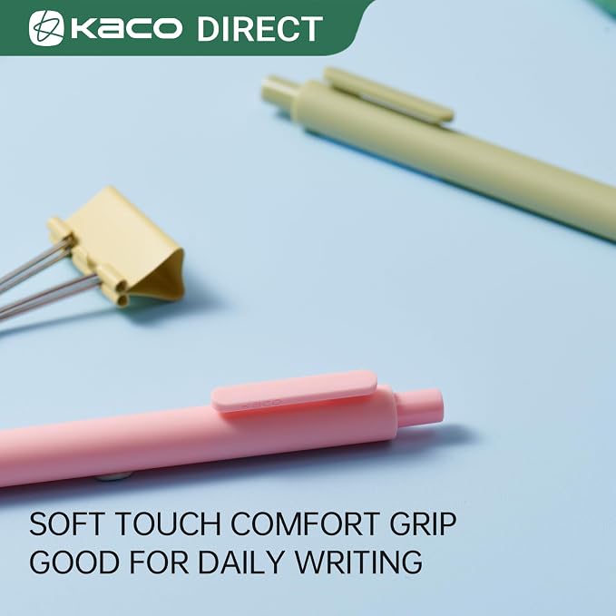 Kaco PURE Gel Pens 20 Color Ink Assorted 0.7 mm, Medium Point, Aesthetic Cute - Image 6