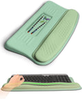 Ergonomic Wave Wrist Rest with Keyboard Stand, Cushioned Palm Rest, Comfortable by KUOSGM