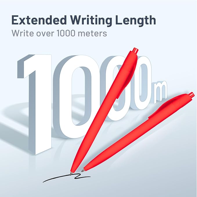 BallPoint Pens, 50 Pack, Bulk Pens, Click Pens - Image 4