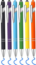 6 Pcs Blue Ink Ballpoint Pen by Lragvtbk
