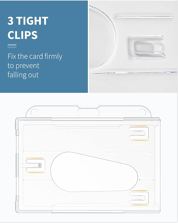 Pawfly 5 Pack Horizontal 2-Card Badge Holder - Image 7