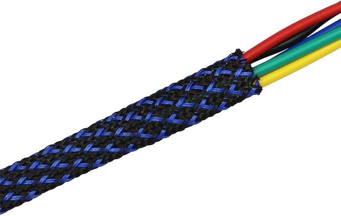 30ft PET Expandable Sleeving Wire Cable Sleeve by CBAZY