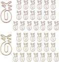 OWLFAVO 40pcs Pineapple Shape Paper Clips by OWLFAVO