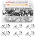 Thumb Tacks 500-count, 3/8-inch Steel Roundness Push Pins Office Tacks by Yalis