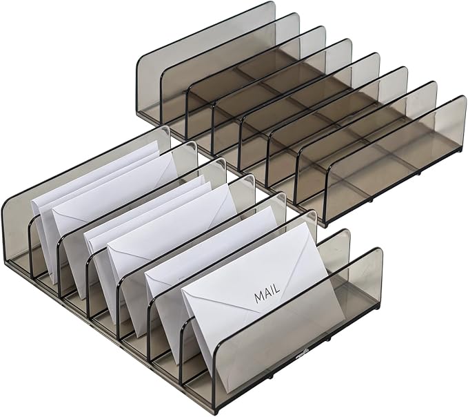 LUOKER Acrylic Mail Organizer by LUOKER
