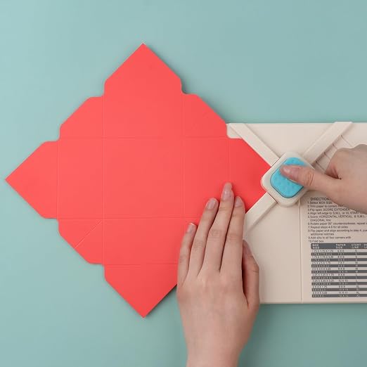 BAOFALI 3-in-1 Punch Board for Envelopes Gift Boxes Bows - Image 8