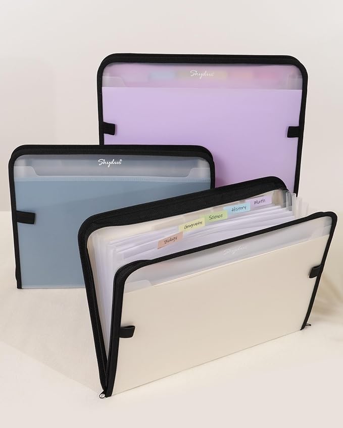 SKYDUE Accordion File Organizer, 7 Pocket Expanding File Folder - Image 7