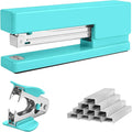 Stapler 25 Sheet Capacity with 830 Staples and Staple Remover, Full Strip by Elmeplh