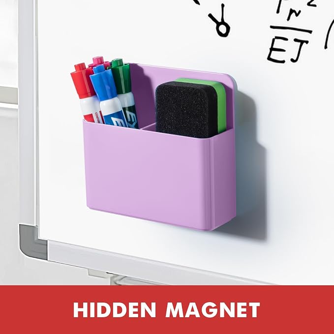 BEYGORM 2 Pack Plastic Magnetic Pen Holder - Image 6