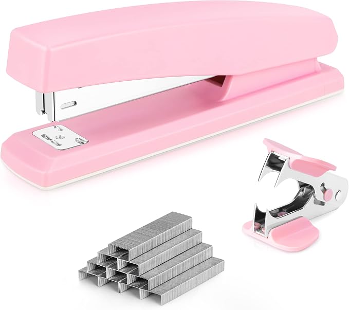 Deli Stapler, Desktop Staplers, Office Stapler, 25 Sheet Capacity, Includes by delioffice