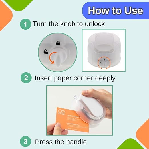 Sunstar Stationery Corner Cutter Kadomaru PRO NEO White - Image 6