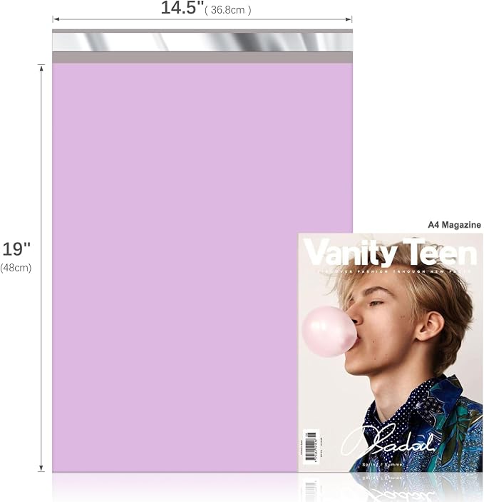 Fuxury Poly Mailers 14.5x19 Inch 1000 Pack, Bulk Shipping Bags - Image 2