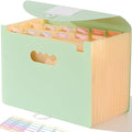 SortRax Accordion File Organizer 12 Pockets, Monthly Bill Receipt Tax Organizer by SortRax