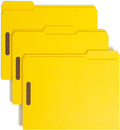 Smead Fastener File Folders, Reinforced 1/3-Cut Tabs, 2 Fasteners, Letter Size by SMEAD