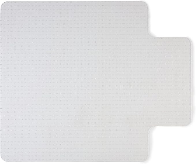Staples Office Chair Mat, Flat-Pile Carpets, Extended Under-Desk Coverage by Staples