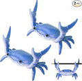 2 Pack Desk Crab Pen Holder, Creative Weightlifting Crab Pencil Stand Holder by Unknown