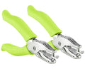 Single Hole Punch Metal Green, 1/4” Hole Puncher by Enday