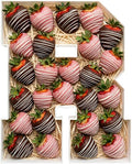 Plastic Fillable Letter Charcuterie Box, 10in Reusable Alphabet Shaped Tray by ANNJINT