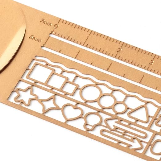 DESIGNPHIL 42290006 Midori, Clip Ruler, Copper A - Image 6