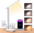 One Beat Small LED Desk Lamp Power Strip 5ft Extension Cord by OneBeat