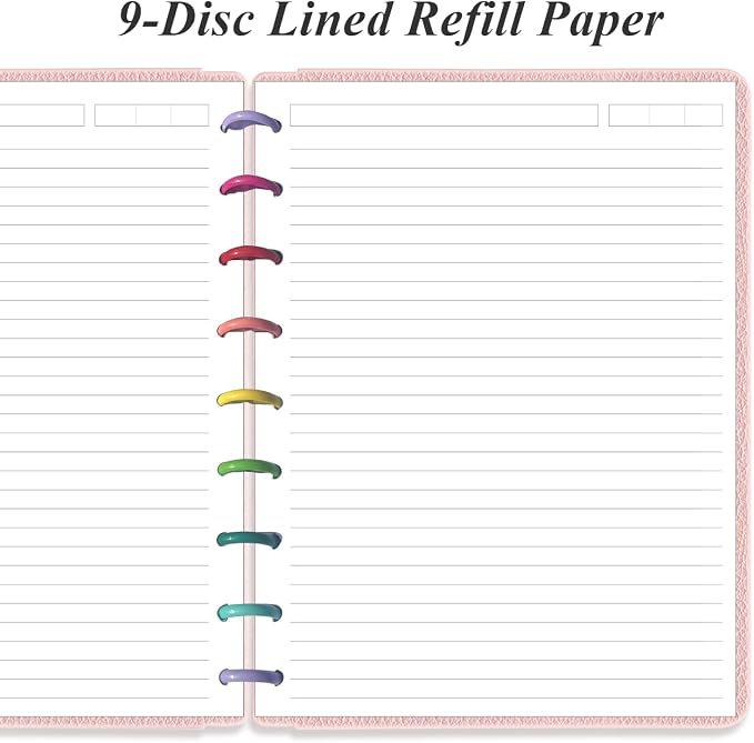 200 Sheets 9-Disc Discbound Lined Refills Paper - Image 2