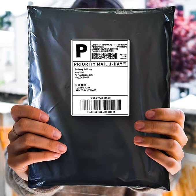 POLYSELLS 1000 pcs 10x13 Inches Black Poly Mailers Shipping Envelopes, Strong - Image 6