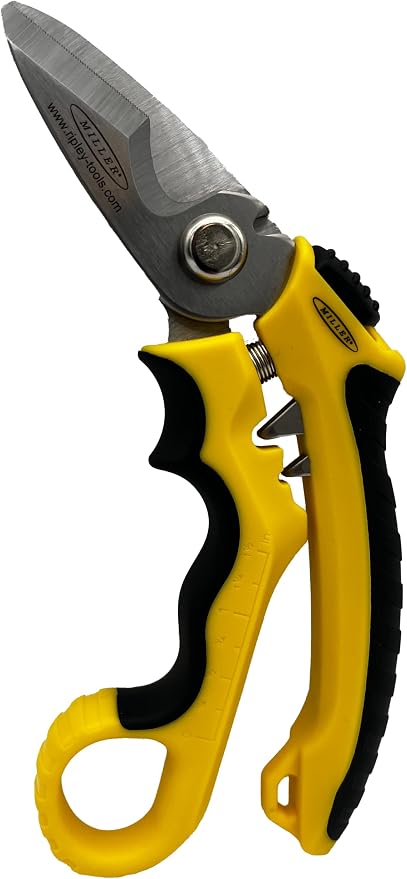 Miller KS‑3 Angle‑Head Kevlar Scissors & Cable Cutter – Fiber Optic Shears by MILLER%C2%AEBRAND