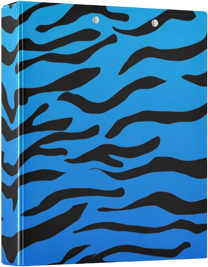 Tiger 3-Ring Binder, 1.5 Inch D-Ring Organizer Folder Clipboard Binder by Unknown