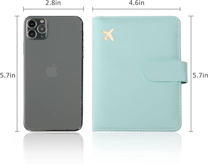 Melsbrinna Passport Holder, Passport Holder Card Slots, Cute Passport cover - Image 6