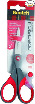 Scotch Precision Scissors 6in Red by Unknown