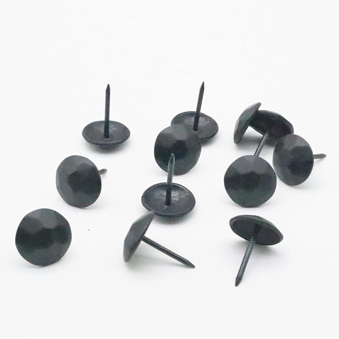 60pcs Upholstery Tacks for Furniture, Metal Upholstery Nails Decorative Thumb - Image 4