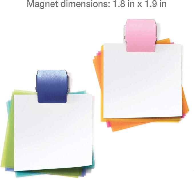 Extra Strong Magnetic Clips for Refrigerator and More, Large Blue - Image 7