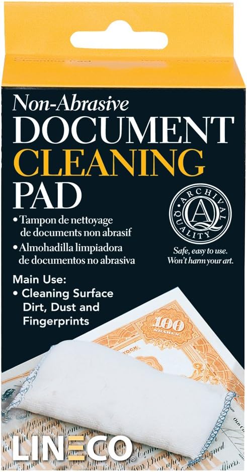 Lineco Document Cleaning Pad, 3-inch Length by Lineco