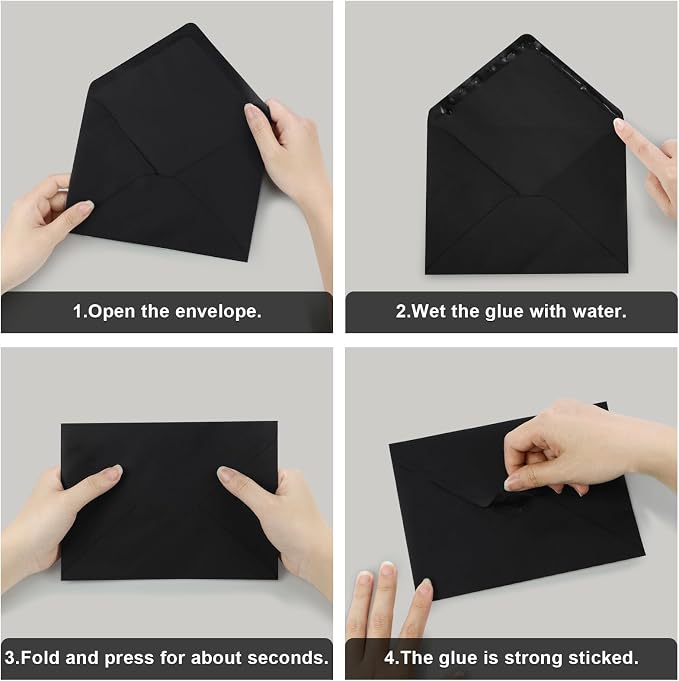 200 Pack A7 Envelopes, 5.24 x 7.24 in Envelopes - Image 6
