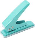 Single Hole Puncher, 1/4" Hole, 20 Sheet Capacity, 1 Pack | Metal Paper Punch by Tamaki