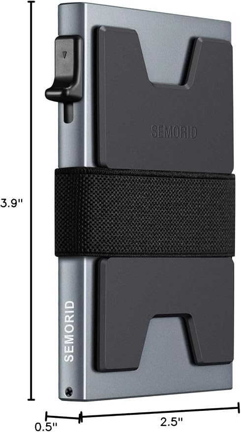 SEMORID Slim Aluminum Card Holder Wallet - Image 10