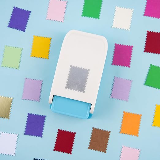 Stamp Punch, Stamp Puncher 1X0.8inch Rectangular Postage Stamps Punches - Image 5