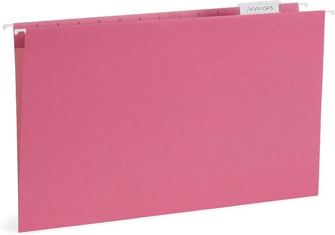 25 Blue Summit Supplies Legal Size Hanging File Folders - Image 5